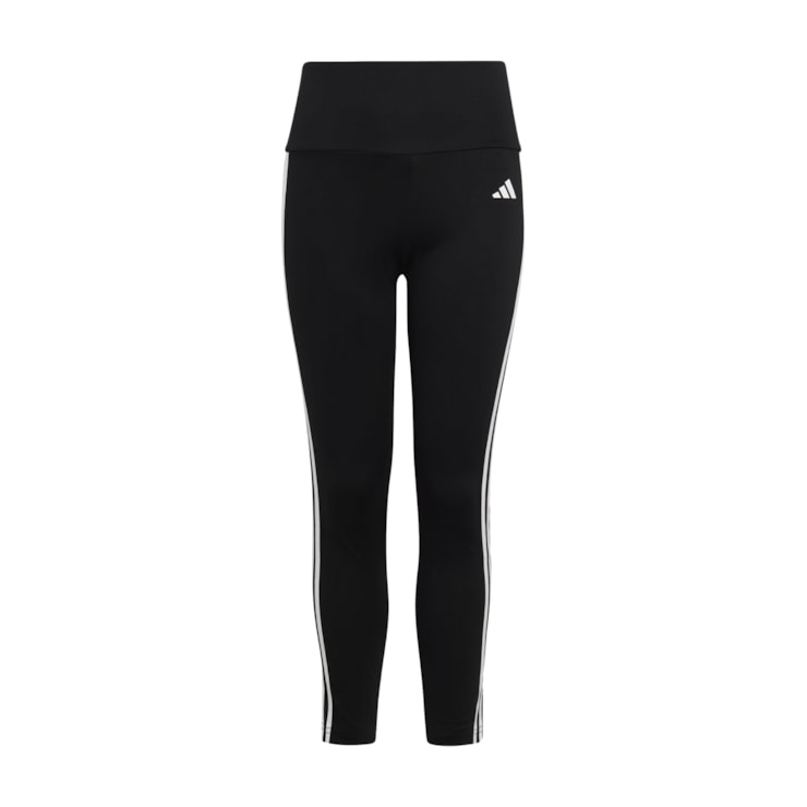Calça Legging Adidas Essentials 3 Stripes Infantil - Preta