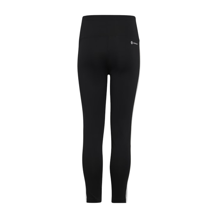 Calça Legging Adidas Essentials 3 Stripes Infantil - Preta