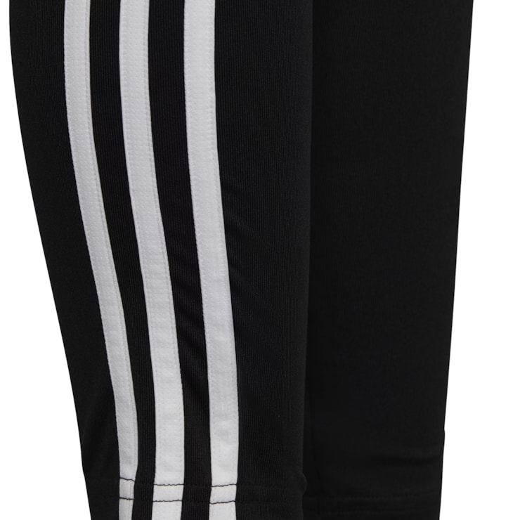 Calça Legging Adidas Essentials 3 Stripes Infantil - Preta