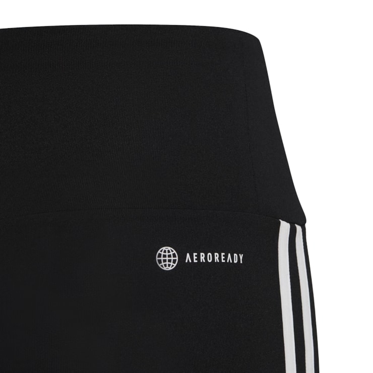 Calça Legging Adidas Essentials 3 Stripes Infantil - Preta
