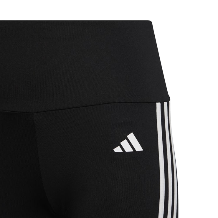 Calça Legging Adidas Essentials 3 Stripes Infantil - Preta