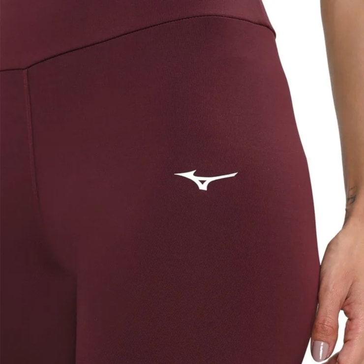 Calça Legging Mizuno Essence Feminina - Bordô