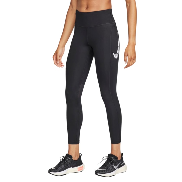 Calça Legging Nike Fast Feminina - Preta