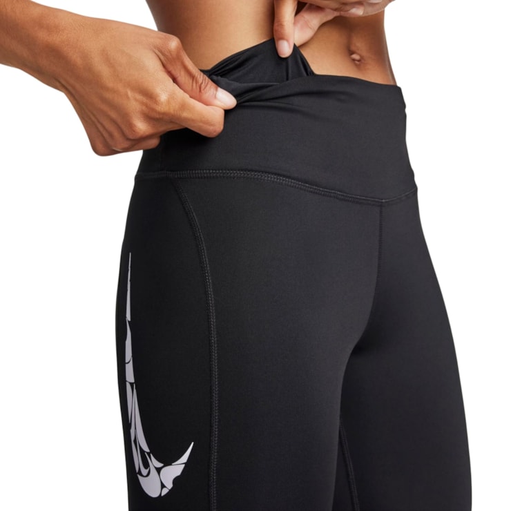 Calça Legging Nike Fast Feminina - Preta