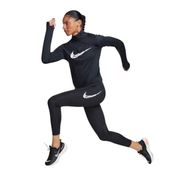 Calça Legging Nike Fast Feminina - Preta