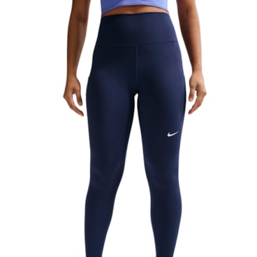 Calça Legging Nike One 7/8 Feminina - Azul Marinho
