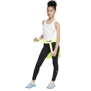 Calça Legging Nike One Infantil - Preta