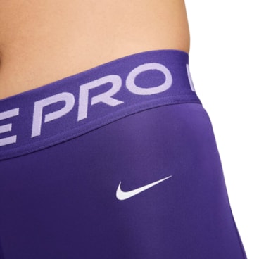 Calça Legging Nike Pro Feminino - Roxa