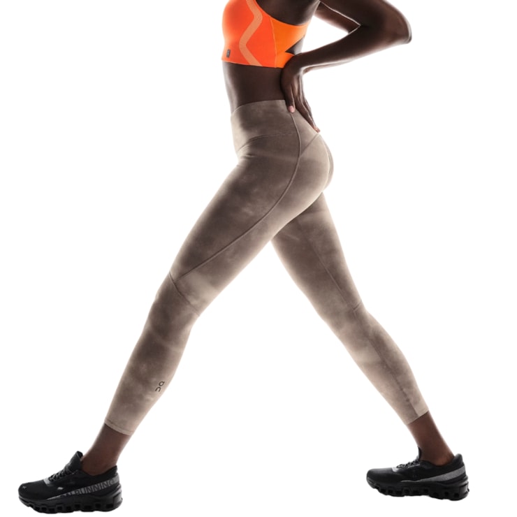 Calça Legging On Running Performance Tight 7/8 Feminina - Marrom