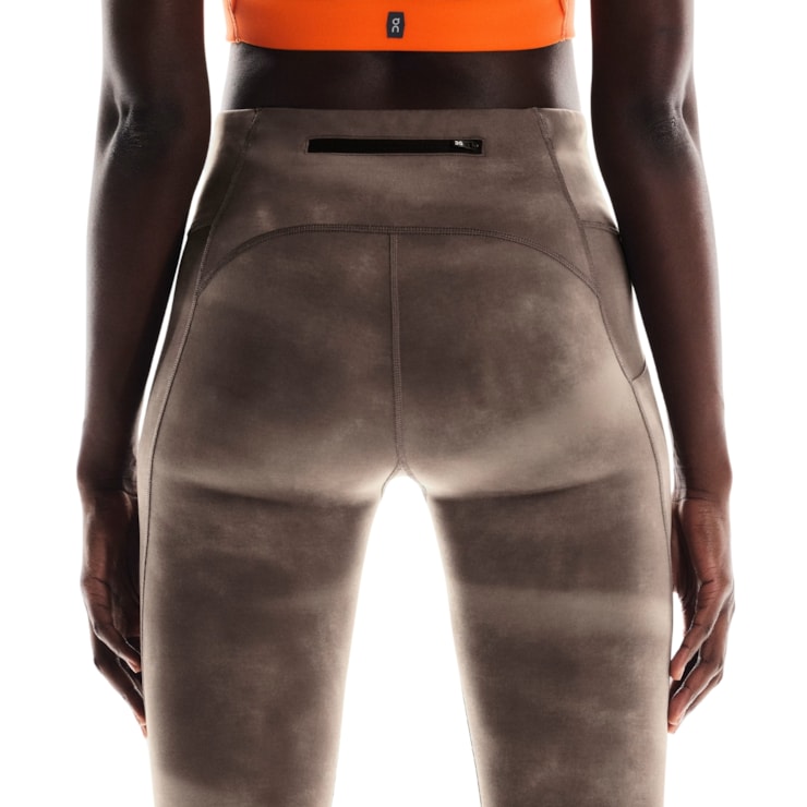 Calça Legging On Running Performance Tight 7/8 Feminina - Marrom