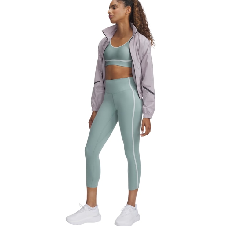 Calça Legging Under Armour Meridian Piped Feminina - Verde