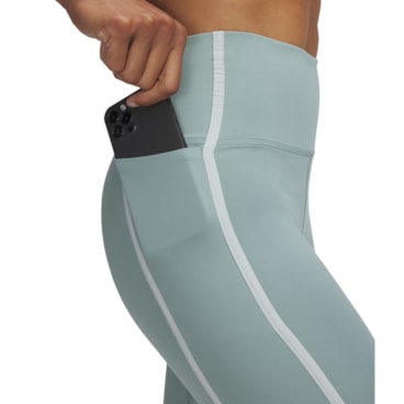 Calça Legging Under Armour Meridian Piped Feminina - Verde