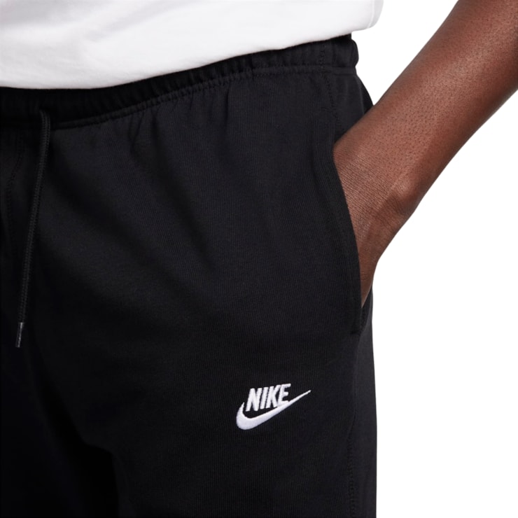 Calça Nike Jogger Club Knit Masculina - Preta