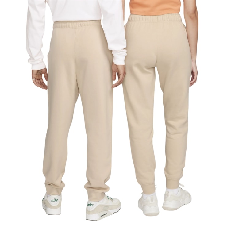 Calça Nike Sportswear Club Fleece Feminina - Bege