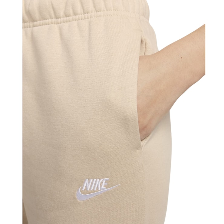 Calça Nike Sportswear Club Fleece Feminina - Bege