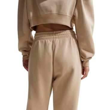 Calça Nike Sportswear Phoenix Fleece Feminina - Bege