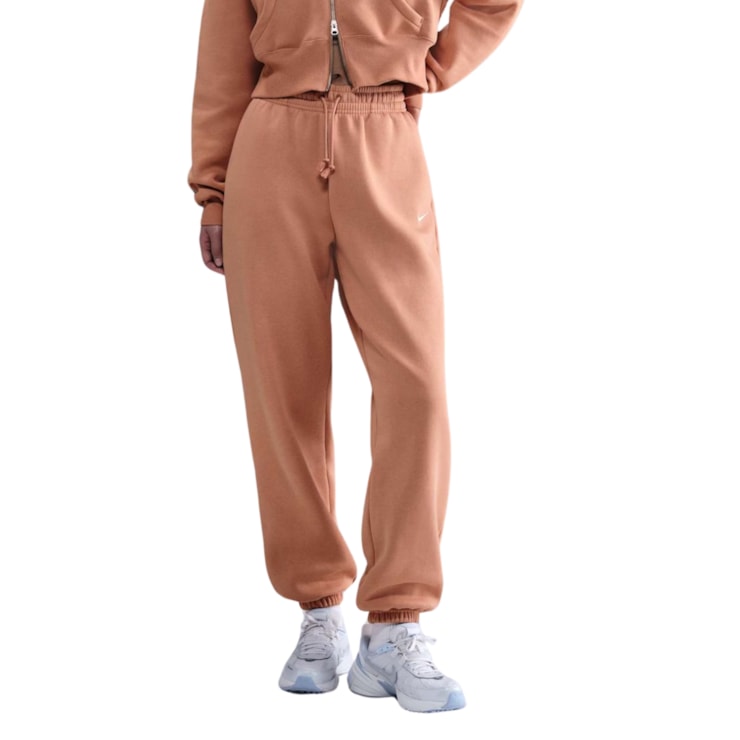 Calça Nike Sportswear Phoenix Fleece Feminina - Rosa