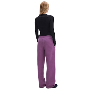 Calça On Focus Tech Sweat Feminina - Roxa