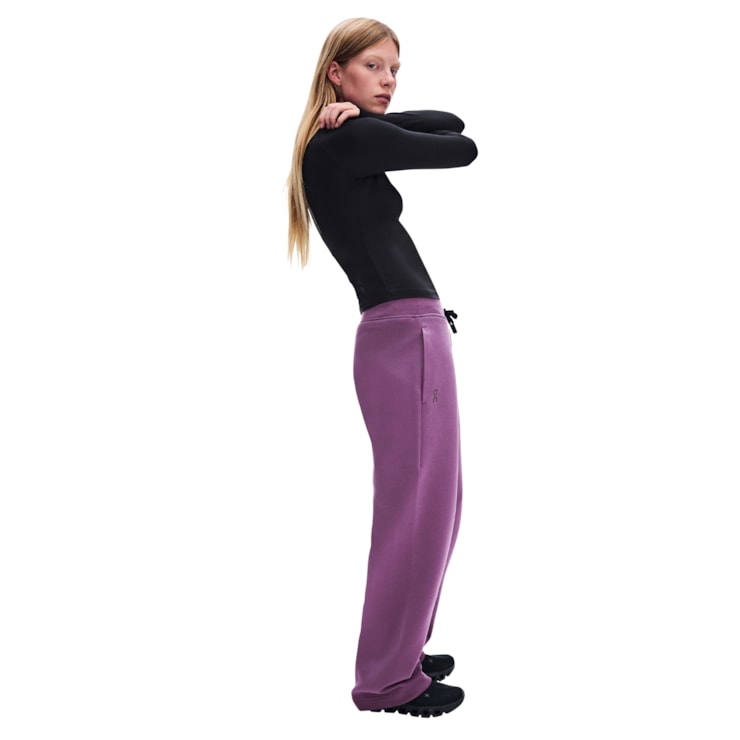 Calça On Focus Tech Sweat Feminina - Roxa