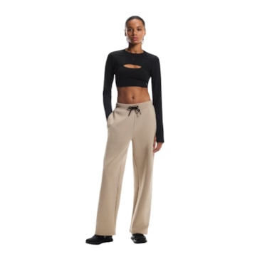 Calça On Focus Tech Sweatpants Feminina - Bege