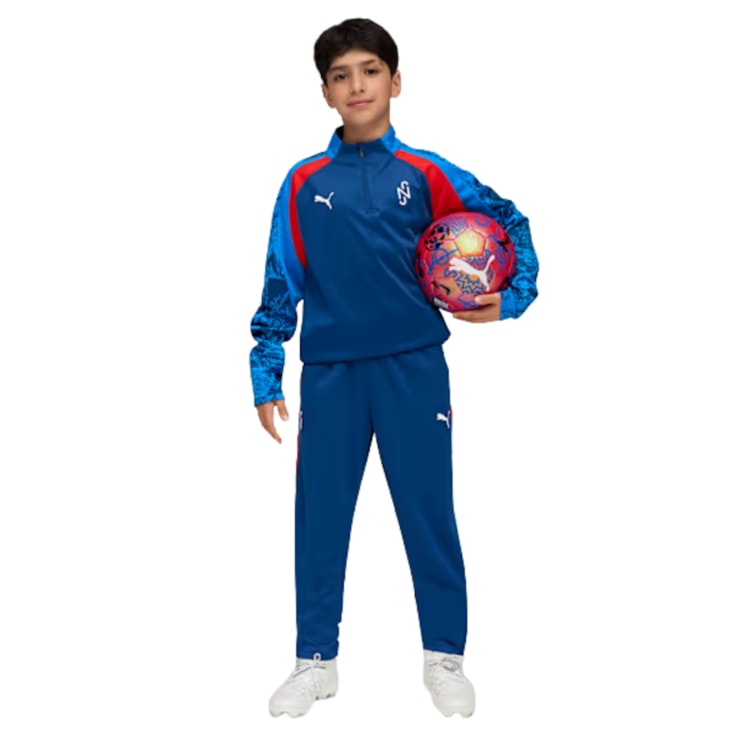 Calça Puma Neymar Jr Playmaker Training Infantil - Azul