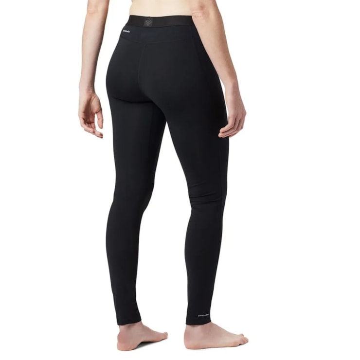 Calça Segunda Pele Columbia Baselayer Midweight Stretch Feminina - Preta