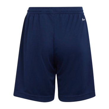 Calção Adidas Entrada 22 Infantil - Azul