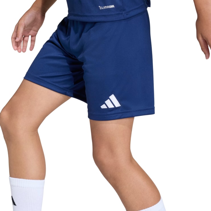 Calção Adidas Entrada 26 Infantil - Azul Marinho