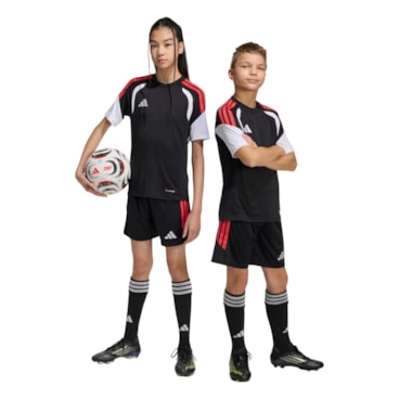 Calção Adidas Tiro 26 League Infantil - Preto