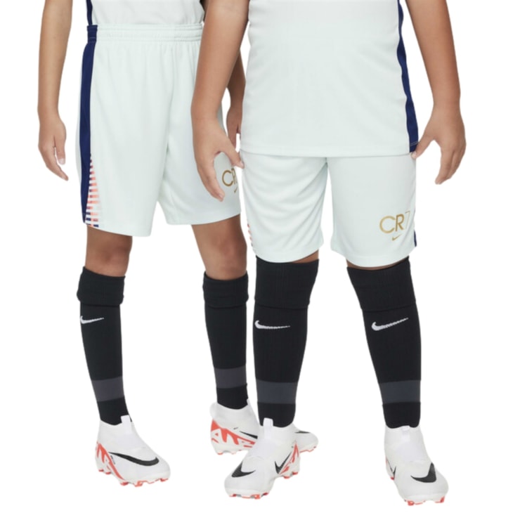 Calção Nike Cr7 Df Academy 23 Infantil - Verde