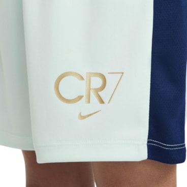 Calção Nike Cr7 Df Academy 23 Infantil - Verde