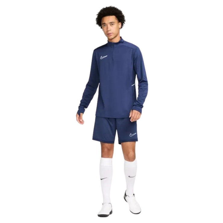 Calção Nike Dri-Fit Academy 25 Masculino - Azul Marinho