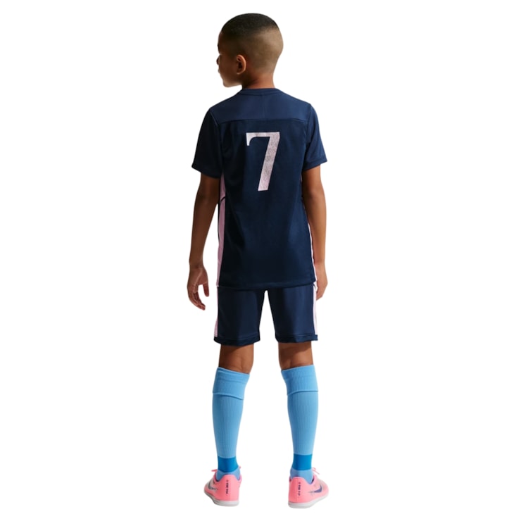 Calção Nike Vini Jr Academy 25 Infantil - Azul