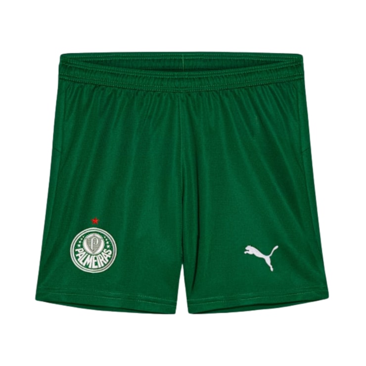 Calção Palmeiras II 26/27 Puma Torcedor Infantil - Verde