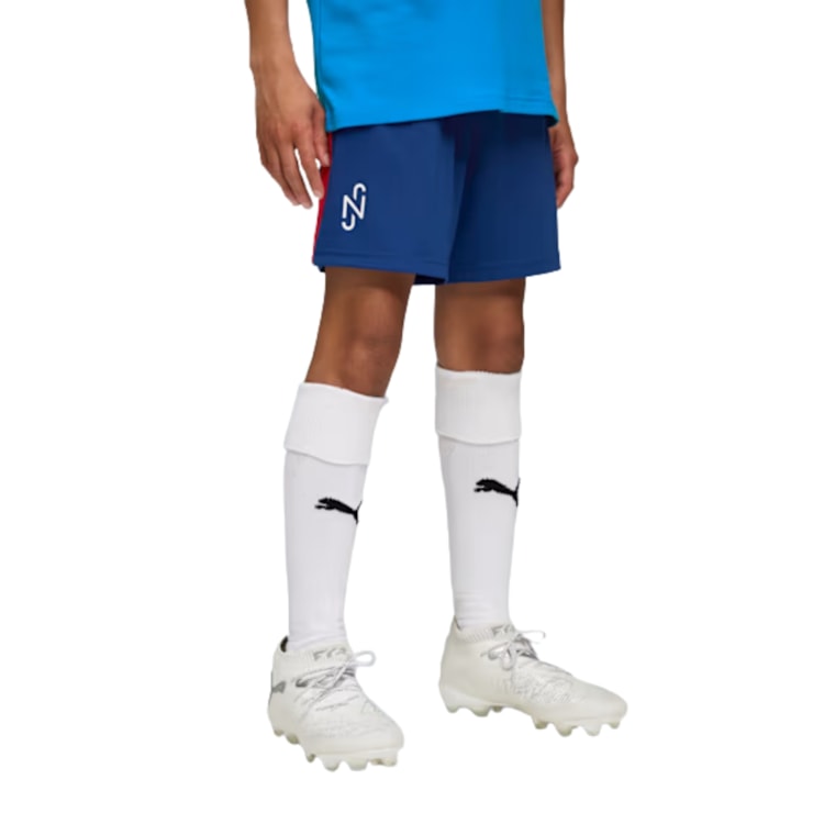 Calção Puma Neymar Jr Playmaker Training Infantil - Azul