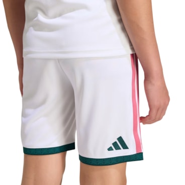Calção Real Madrid I 26/27 Adidas Infantil - Branco