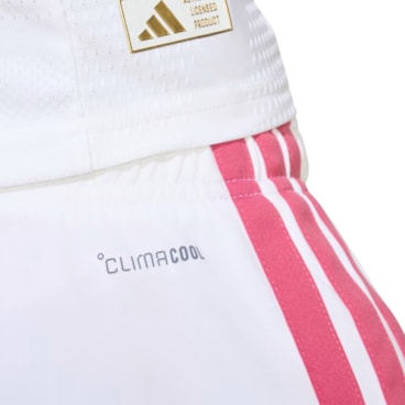 Calção Real Madrid I 26/27 Adidas Masculino - Branco