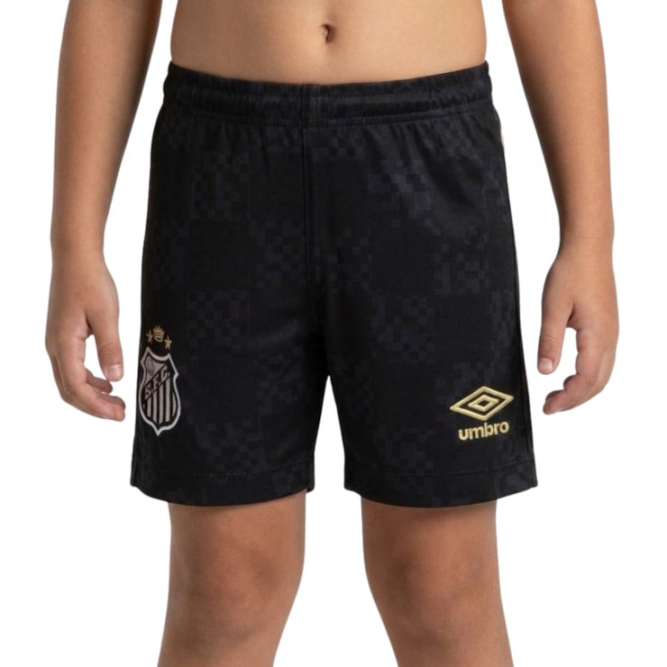 Calção Santos II 25/26 Umbro Infantil