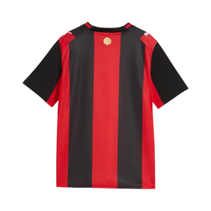 Camisa AC Milan I 26/27 Puma Infantil - Preta/Vermelha