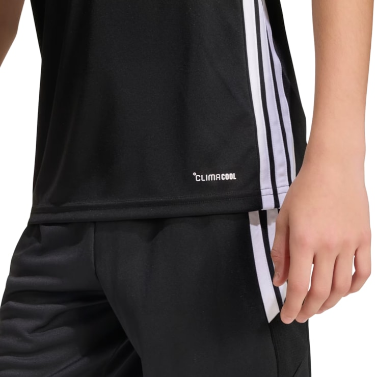 Camisa Adidas Tiro 26 Essentials Infantil - Preta
