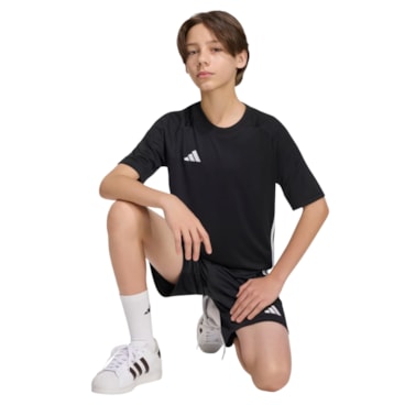 Camisa Adidas Tiro 26 Essentials Infantil - Preta