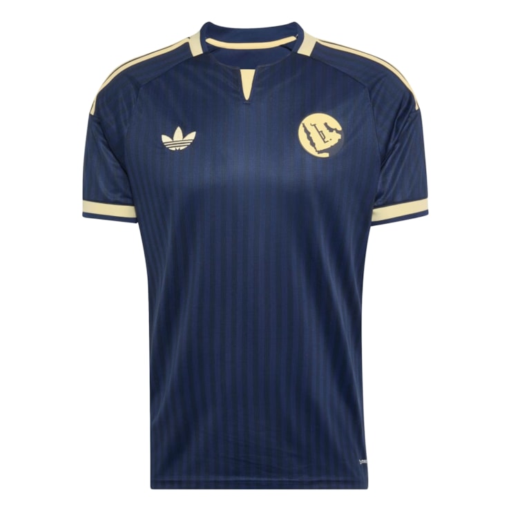 Camisa Al Nassr II 26/27 Adidas Torcedor Masculina - Azul/Amarelo