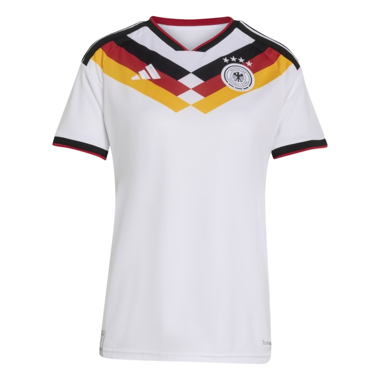 Camisa Alemanha I 26 Adidas Torcedora Feminina - Branca