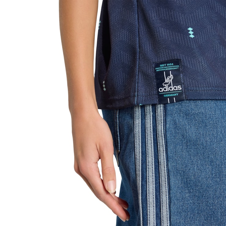 Camisa Alemanha II 2026 Adidas Feminina - Azul Marinho