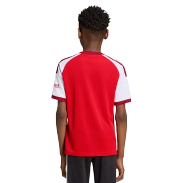 Camisa Arsenal I 26/27 Adidas Infantil - Vermelha