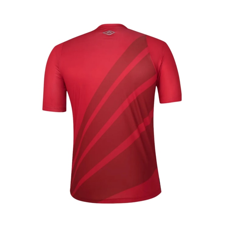 Camisa Athletico Paranaense I 24/25 Umbro Torcedor Masculina - Vermelha/Preta