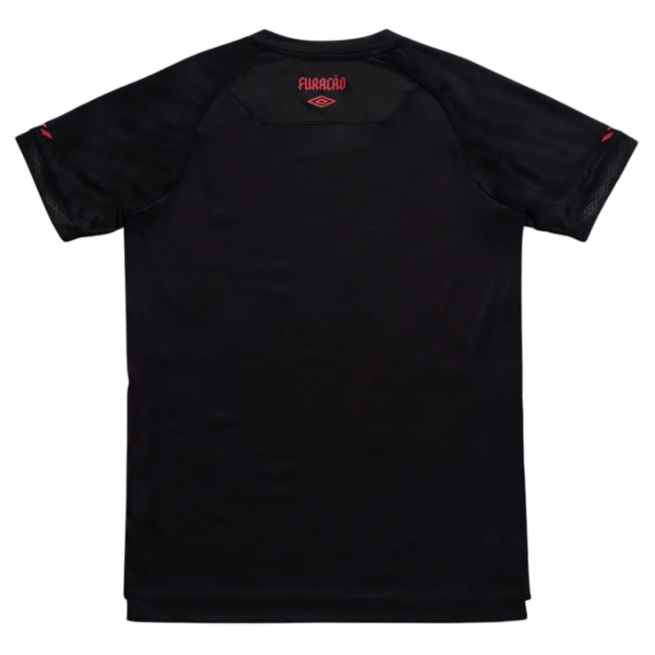 Camisa Athletico Paranaense III 26/27 Umbro Jogador Masculina - Preta/Vermelha