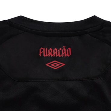Camisa Athletico Paranaense III 26/27 Umbro Jogador Masculina - Preta/Vermelha