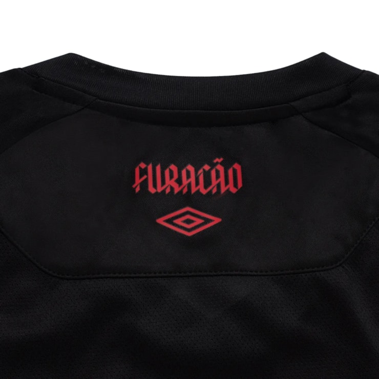 Camisa Athletico Paranaense III 26/27 Umbro Jogador Masculina - Preta/Vermelha