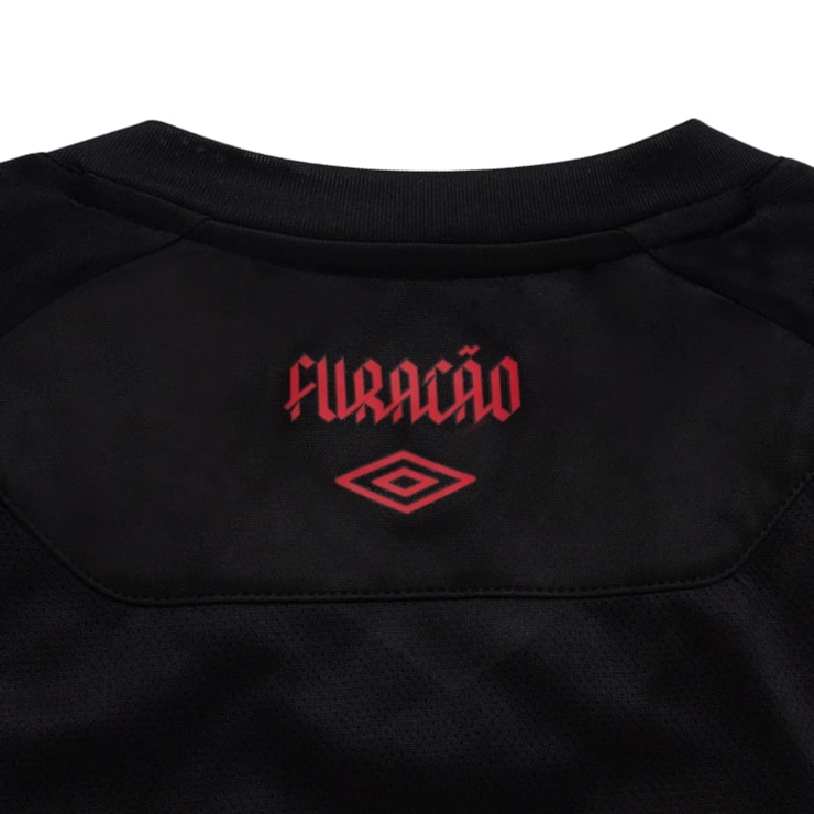 Camisa Athletico Paranaense III 26/27 Umbro Torcedor Masculina - Preta/Vermelha